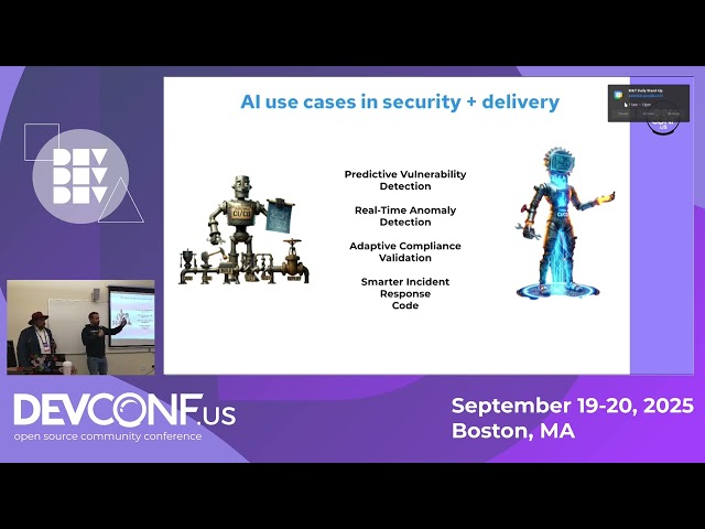 Intelligent Pipelines: Bringing AI/ML into DevSecOps Automation - DevConf.US 2025