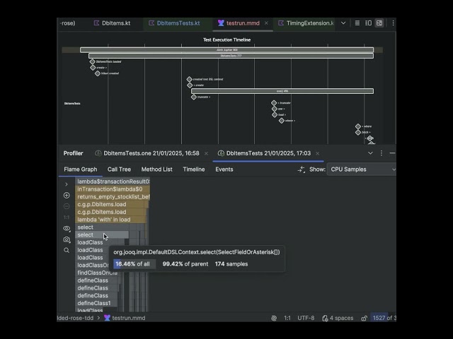 Reading Flame Graphs in the IntelliJ Profiler