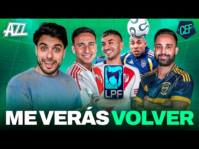 CEF EN VIVO 🔥 JUEGA BOCA - CORREA NUEVO JUGADOR DE RIVER - ARRANCA EL TORNEO ARGENTINO