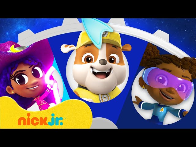 Spin the Star Trek Scouts Wheel: Outer Space Missions! #3 🖖🚀 w/ PAW Patrol, Blaze & More | Nick Jr.