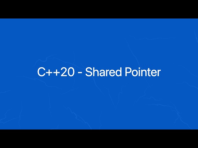 2. C++20: Std::Shared Pointer