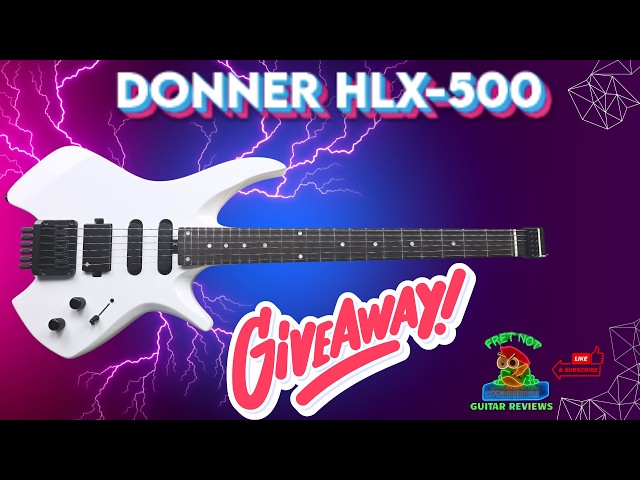 Donner HLX 500: Testing The Cheapest Headless Metal Guitar!