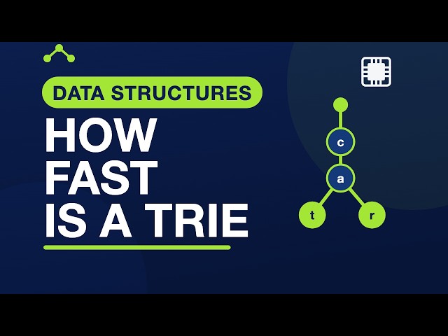 Tries: Complexity — Data Structures in C | 18.9