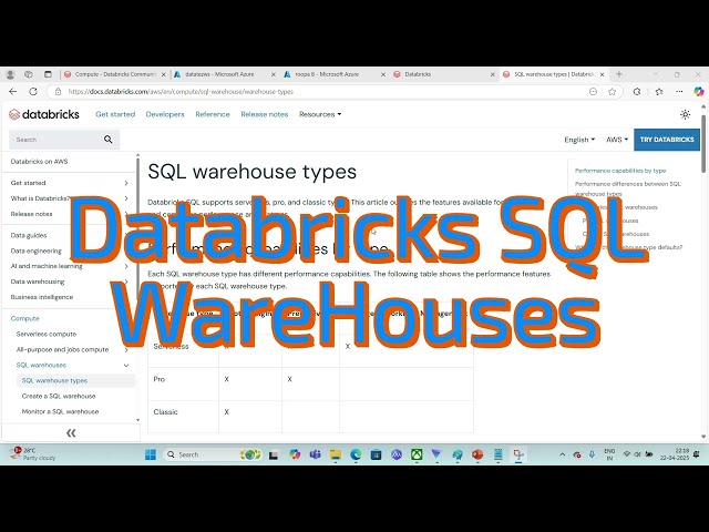 Databricks101:M5 Databricks SQL Warehouses Explained! 🚀