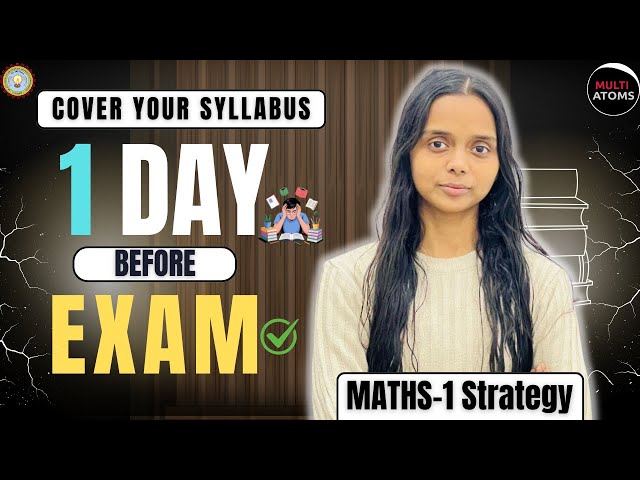 Eng. Math-1 Strategy 1 Day Before Exam | Aktu Exam | 1st Year |  PYQ Solution