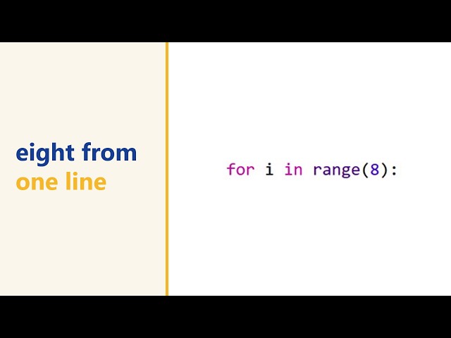 Drawing 8 sprites with one for loop in pygame zero