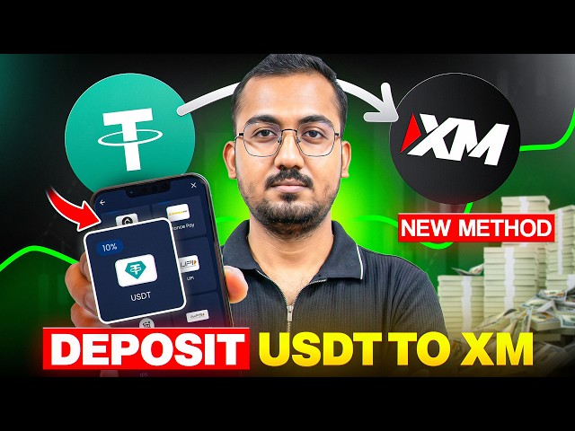 XM USDT Deposit & Withdrawal Step By Step 🔥New Method 2026 | Full Hindi Guide