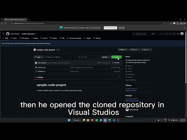 Github push and pull (Carreon and Gogolin BSCS-3B)