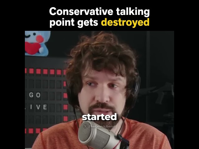 Destiny DISMANTLES Conservative Pundit