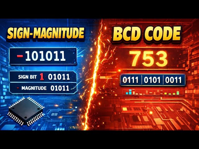 التصميم المنطقي _ Sign-magnitude و BCD Code