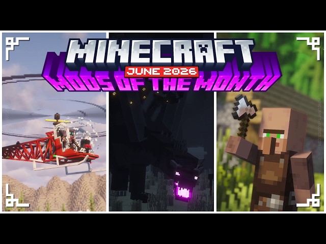 These are the Best Minecraft Mods Released This Month! | Mods of the Month | June 2026