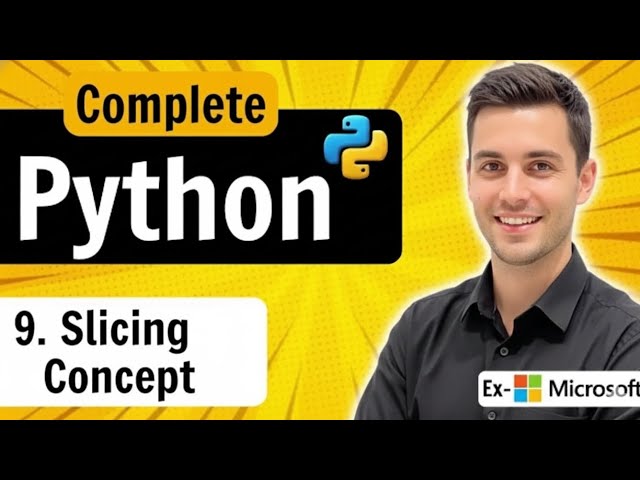 Python Email Slicer Project: MASTER String, List, & Tuple Slicing in 20 Minutes (Full Tutorial)