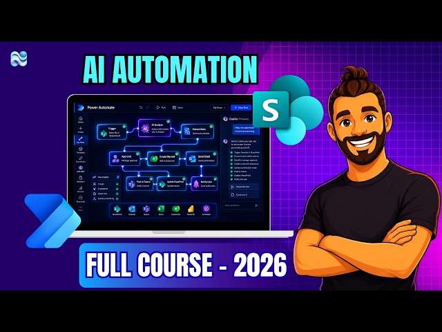 Microsoft Power Automate | FULL COURSE for Beginners [2026]