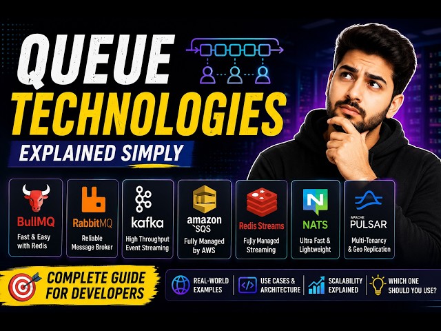 Queue Technologies Explained BullMQ vs RabbitMQ vs Kafka