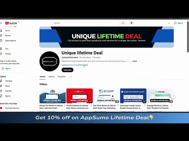 Welcome to Unique Lifetime Deal – your ultimate destination for unbeatable lifetime software deals!