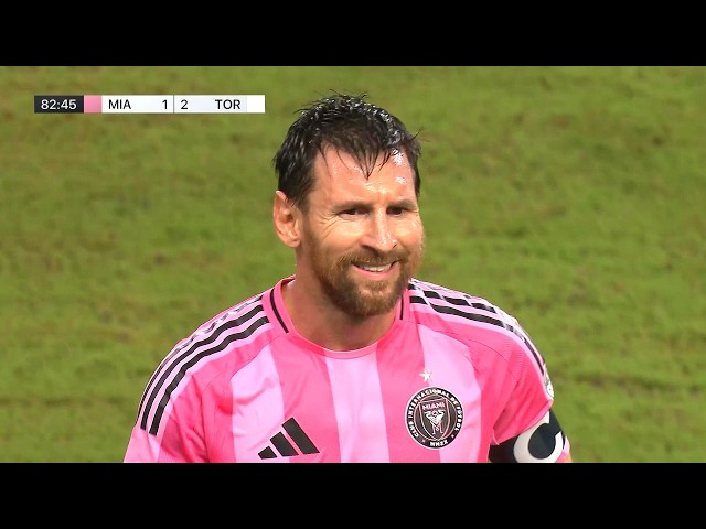 Lionel Messi contra Toronto | ¡Gol en una Derrota Frustrante! 😤 | 22/08/2026