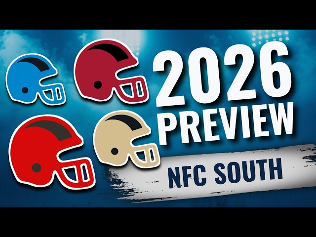 2026 NFC South Preview: Buccaneers, Falcons, Saints & Panthers Through SharpModels
