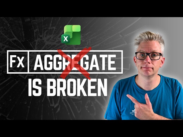 Excel's AGGREGATE Function Doesn't Work Like You Think