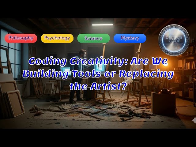 Coding Creativity: Are We Building Tools or Replacing the Artist?