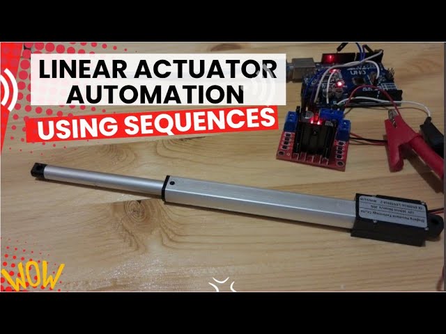 How to Automate Linear Actuator Using Arduino & Visual Programming