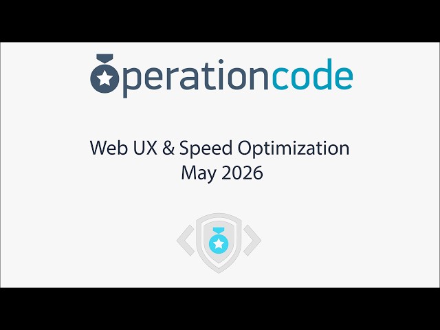 Intro to Web UX and Speed Optimization