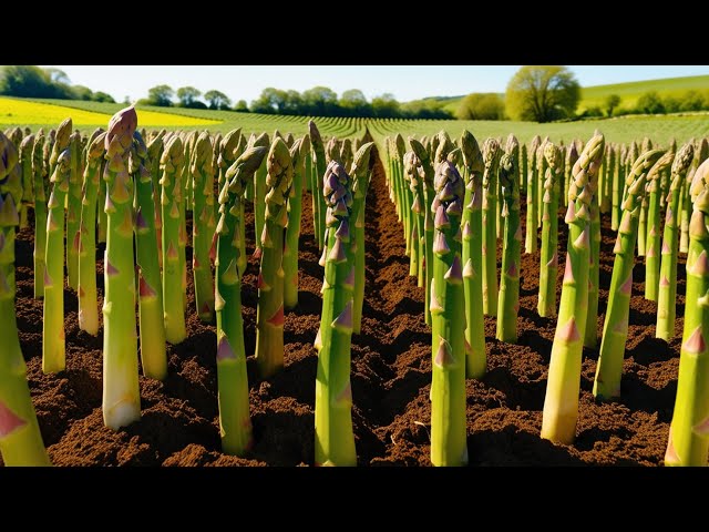 Inside the Journey Of How Asparagus Is Grown and Harvested