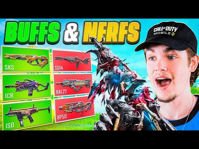 Using EVERY Buff/Nerf In The New Season of CODM!