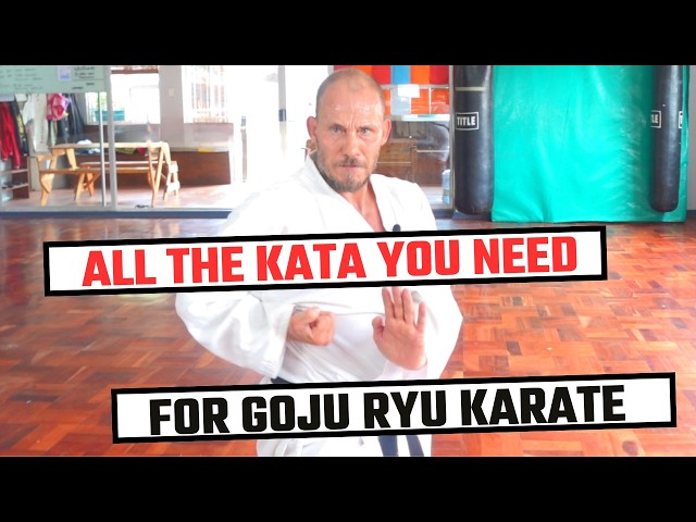 All the Goju Ryu Kata: Slow & Performance follow-along