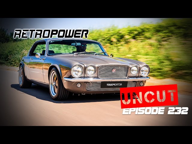 Jaguar XJC Restomod back in the house!