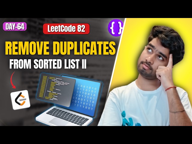 Day 64: LeetCode 82 Remove Duplicates from Sorted List II | Meta | Two Pointers | Top Interview 150