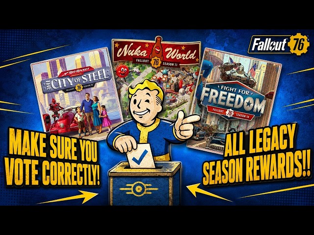 Fallout 76 Legacy Season Vote: ALL Rewards Revealed—Choose Wisely!