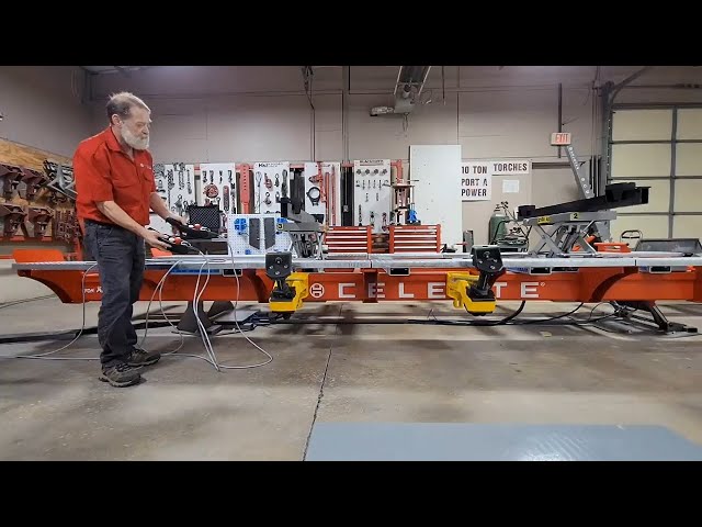 Celette Griffon XL Drive-On Frame Machine description by Celette Technician