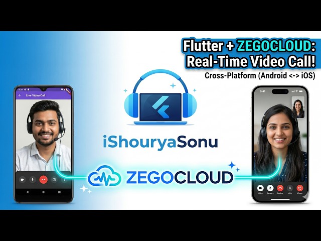 Build a Video Call App in Flutter using ZEGOCLOUD | Video Call API & SDK Tutorial