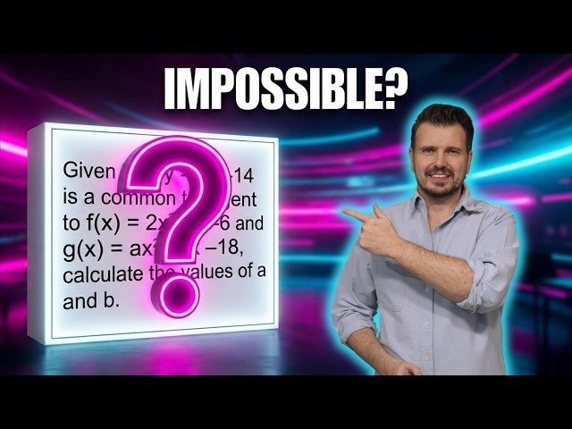 Was this Question from the Grade 12 Maths 2025 Paper 1 Impossible?