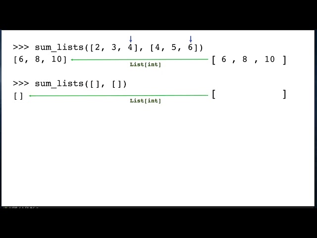 Operating on 2 List - Parallel traversal