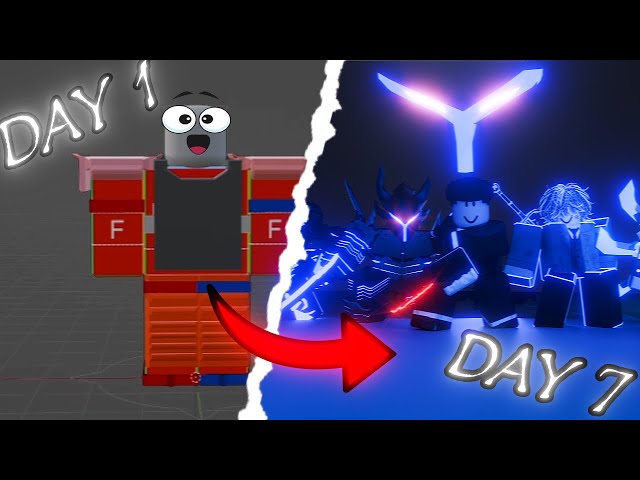 I Tried Making Roblox 3D Models in Just 7 Days