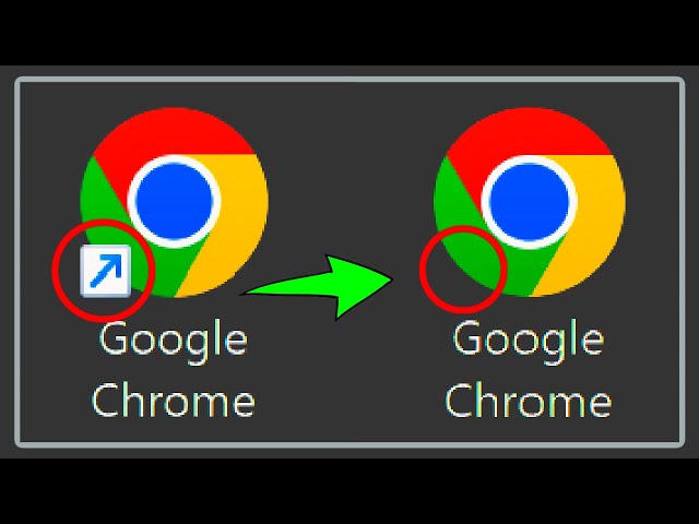 Remove Arrows from Desktop Shortcut Icons | Windows 10 & 11