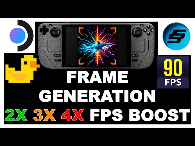 Steam Deck Install MAKO (LSFG-VK Experimental) Lossless Scaling | Instant 2X, 3X, 4X FPS Boost