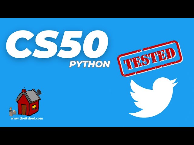 Testing my twttr | CS50P PSet 5 Solution
