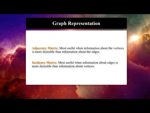 2.2 Subgraphs and Graph Representations