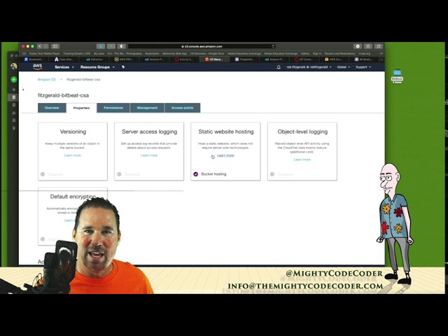 AWS Project BITBEAT - Building static Web site with S3