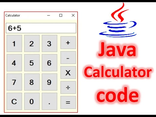 Calculator Project in JAVA