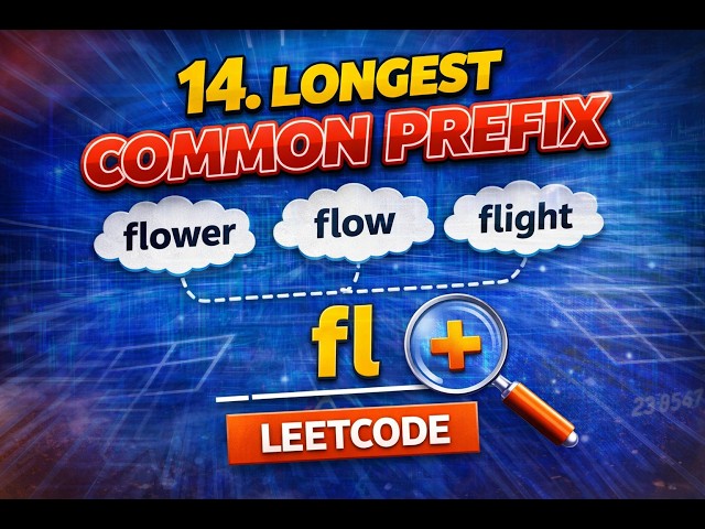 Leetcode 14 | Longest Common Prefix | Java Solution