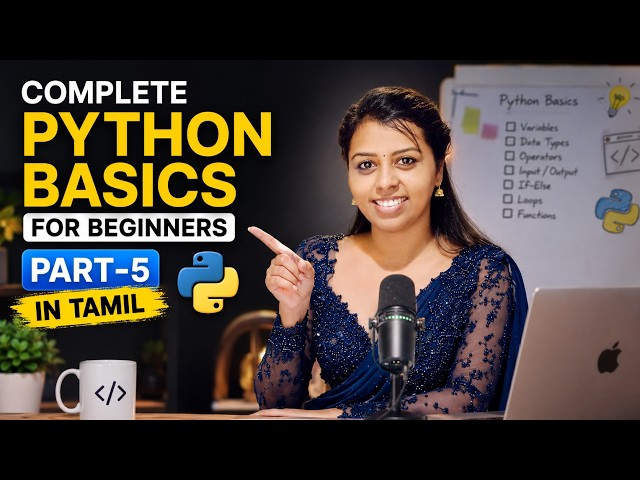 Complete Python Basics for Beginners Part-5 | Conditional Statements if, else & elif Explained.