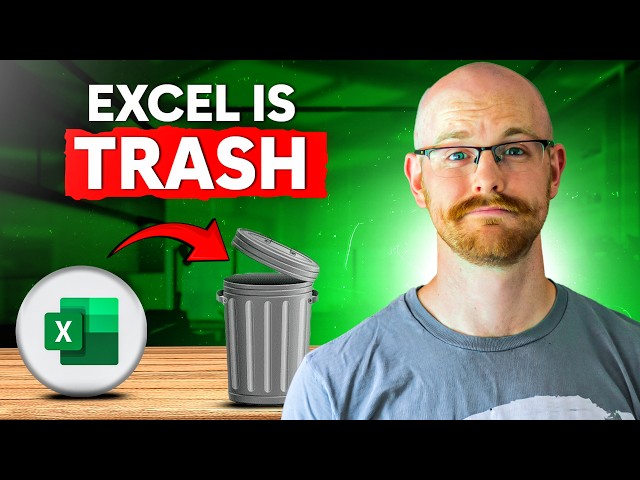 Why Data Analysts Hate Using Excel
