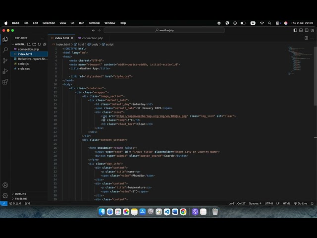 Web application Prototype.