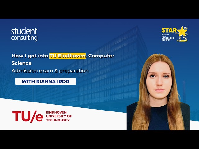 How I got into TU Eindhoven, Computer Science | Admission exam & preparation