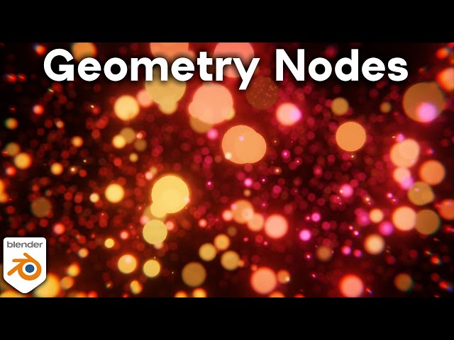 Floating Orbs Animation Loop with Geometry Nodes (Tutorial)