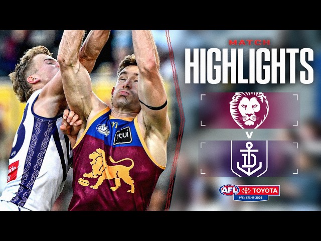 Brisbane Lions v Fremantle Highlights | Round 12, 2026 | AFL