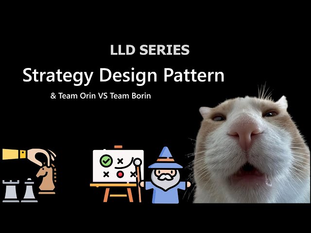 Strategy Design Pattern | Duel between Orin & Borin | Strategy vs State Explained | JAVA